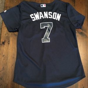 Swanson Braves Jersey